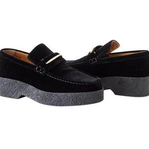 Celine Velvet Black Loafers size 41